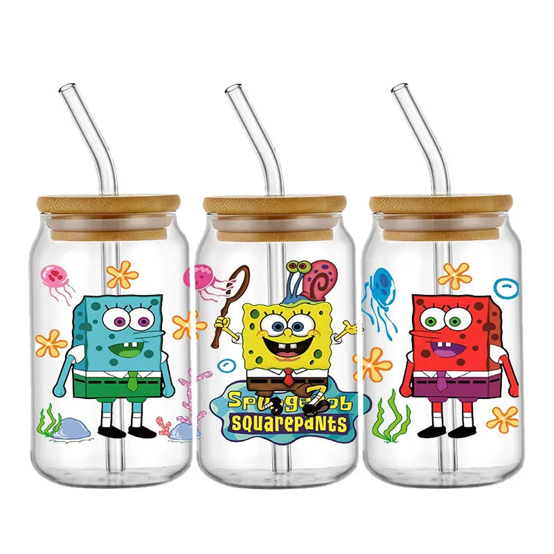 Cartoon SpongeBob Kawaii Stickers - Image 3