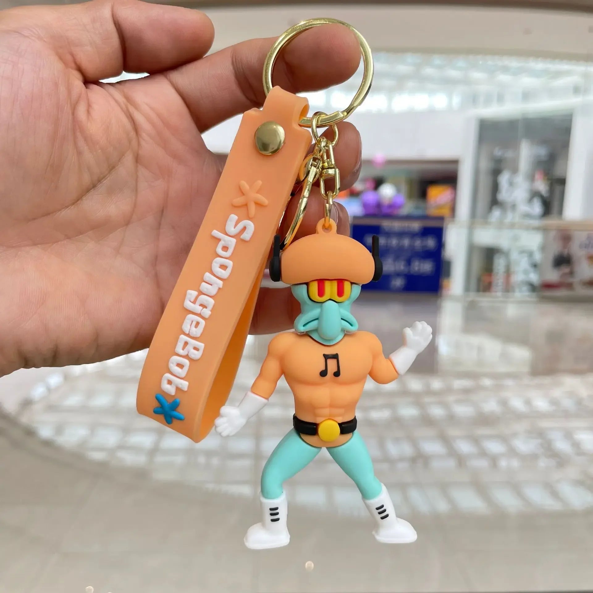 SpongeBob & Friends Funny Muscle Dolls Keychains - Image 11