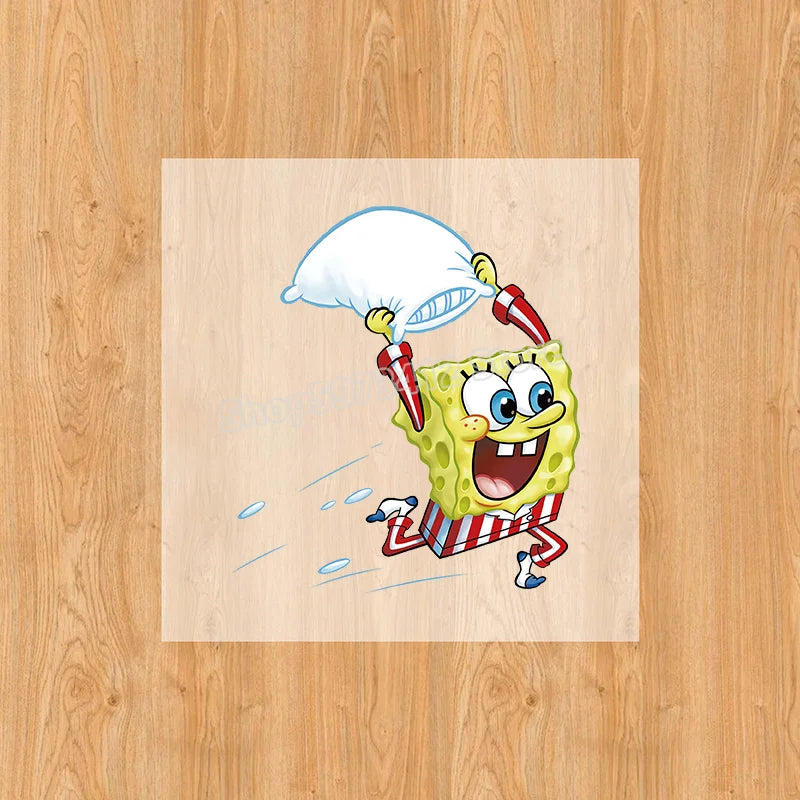 SpongeBob SquarePants Heat Transfer Stickers - Image 29