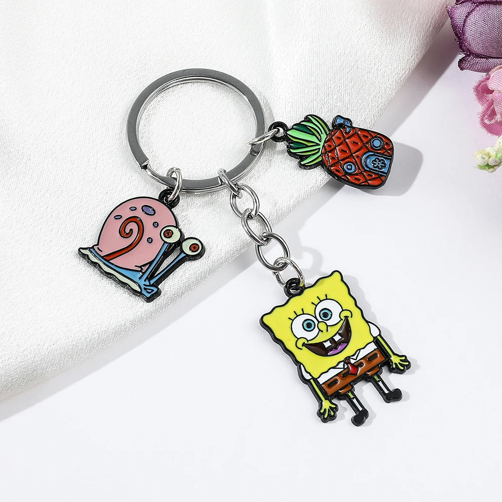 SquarePants Gary the Snail Enamel Keychain - Image 4