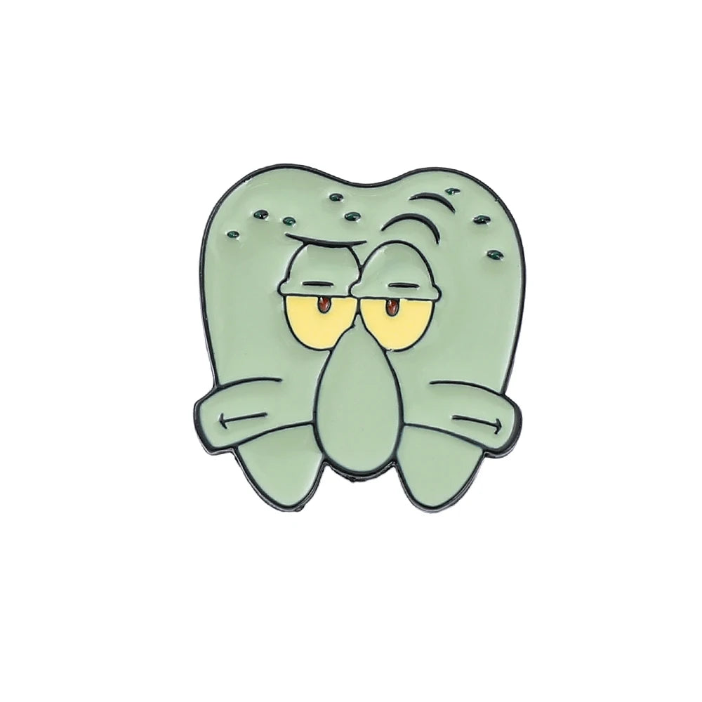 Anime SquarePants Enamel Brooch - Image 9