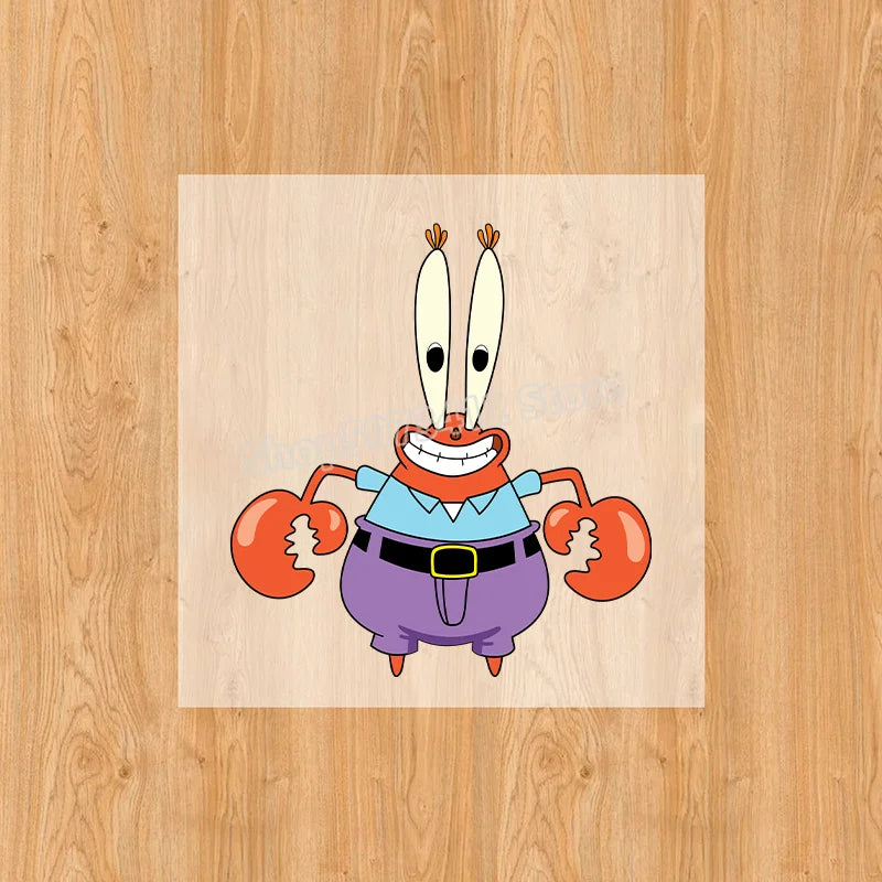 SpongeBob SquarePants Heat Transfer Stickers - Image 30