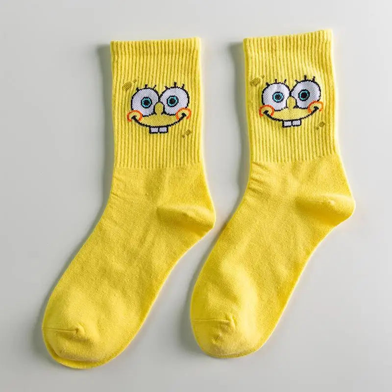 SpongeBob Cartoon Long Tube Socks - Image 7