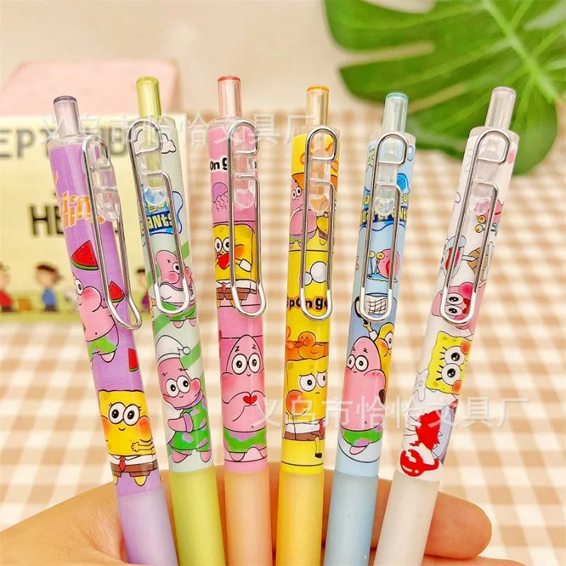 SpongeBob & Patrick Star Gel Pens Set - Image 2