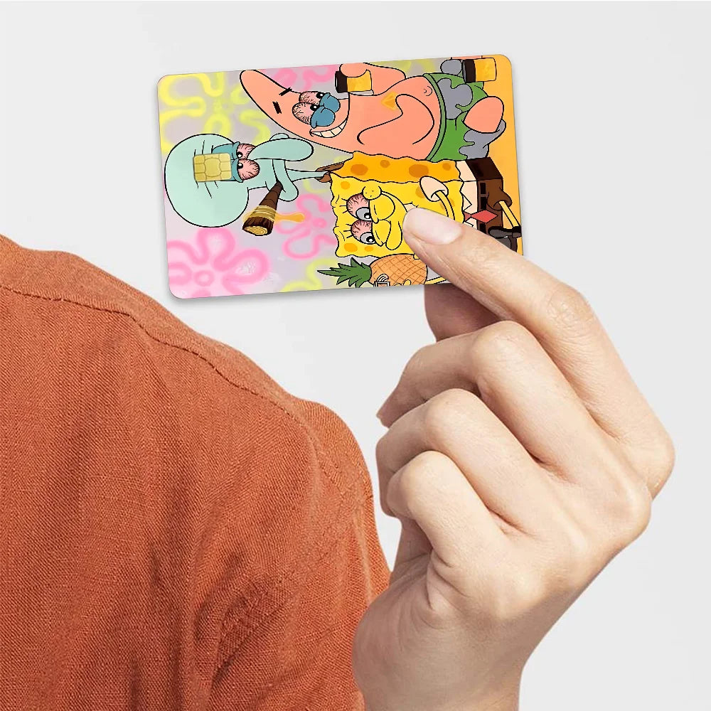 Cute SpongeBob Cartoon Game Film Cover Sticker - Image 12