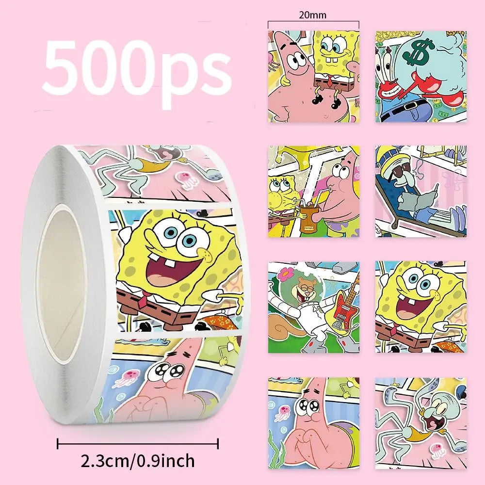 500pcs SpongeBob SquarePants Patrick Star