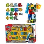 With Box Assemble Number Robots