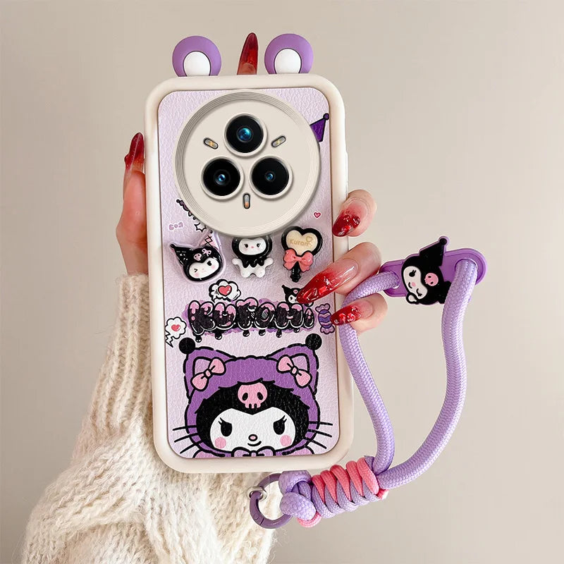 SpongeBob 3D Doll Pendant Phone Case with Rope Strap - Image 9