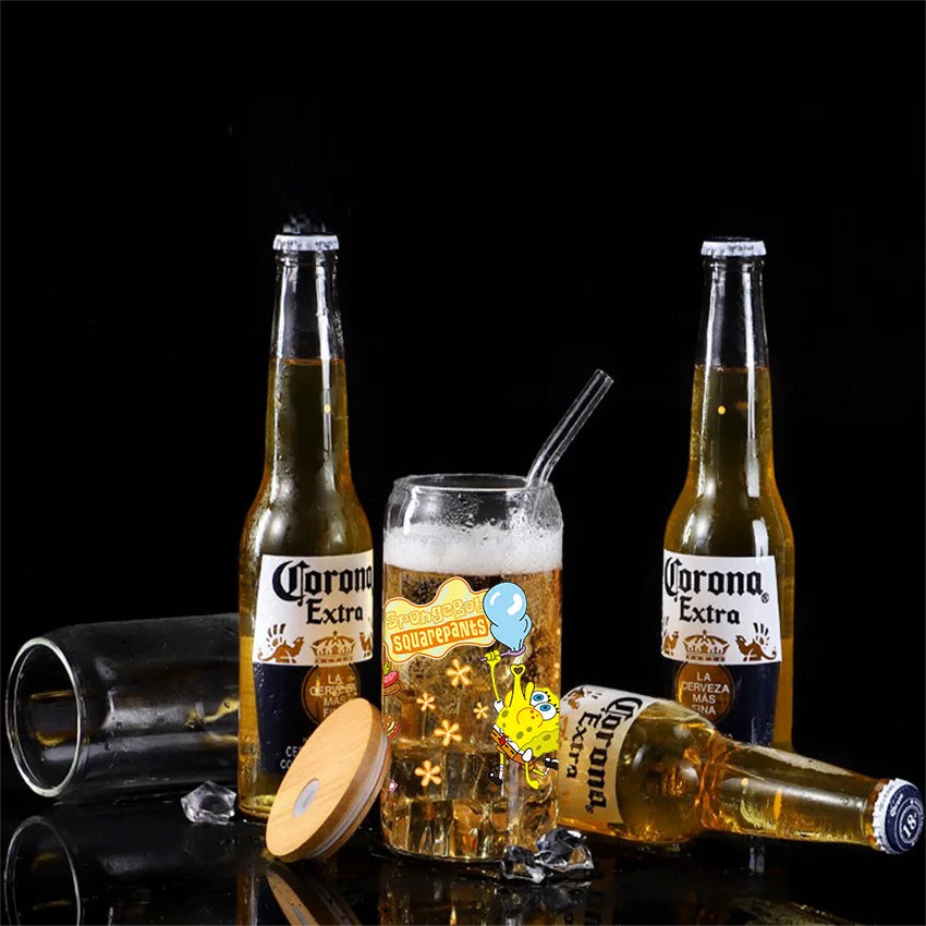 Miniso SpongeBob UV DTF 3D Crystal Stickers - Image 4