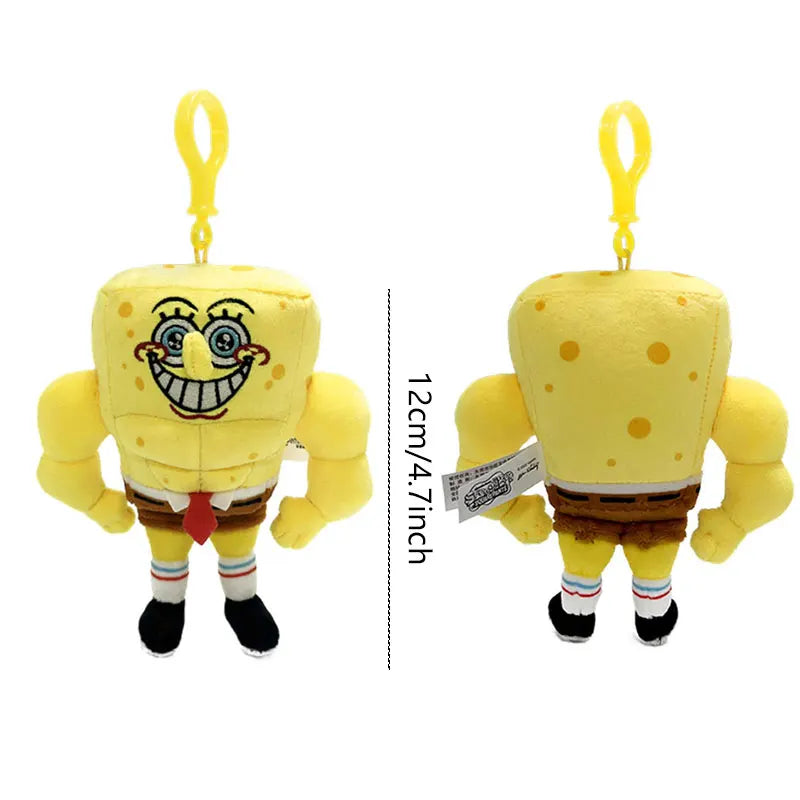 Anime SpongeBob SquarePants Plush Keychain Set - Image 7