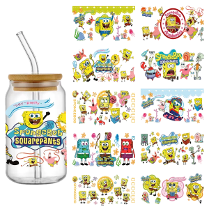 Cartoon SpongeBob Kawaii Stickers