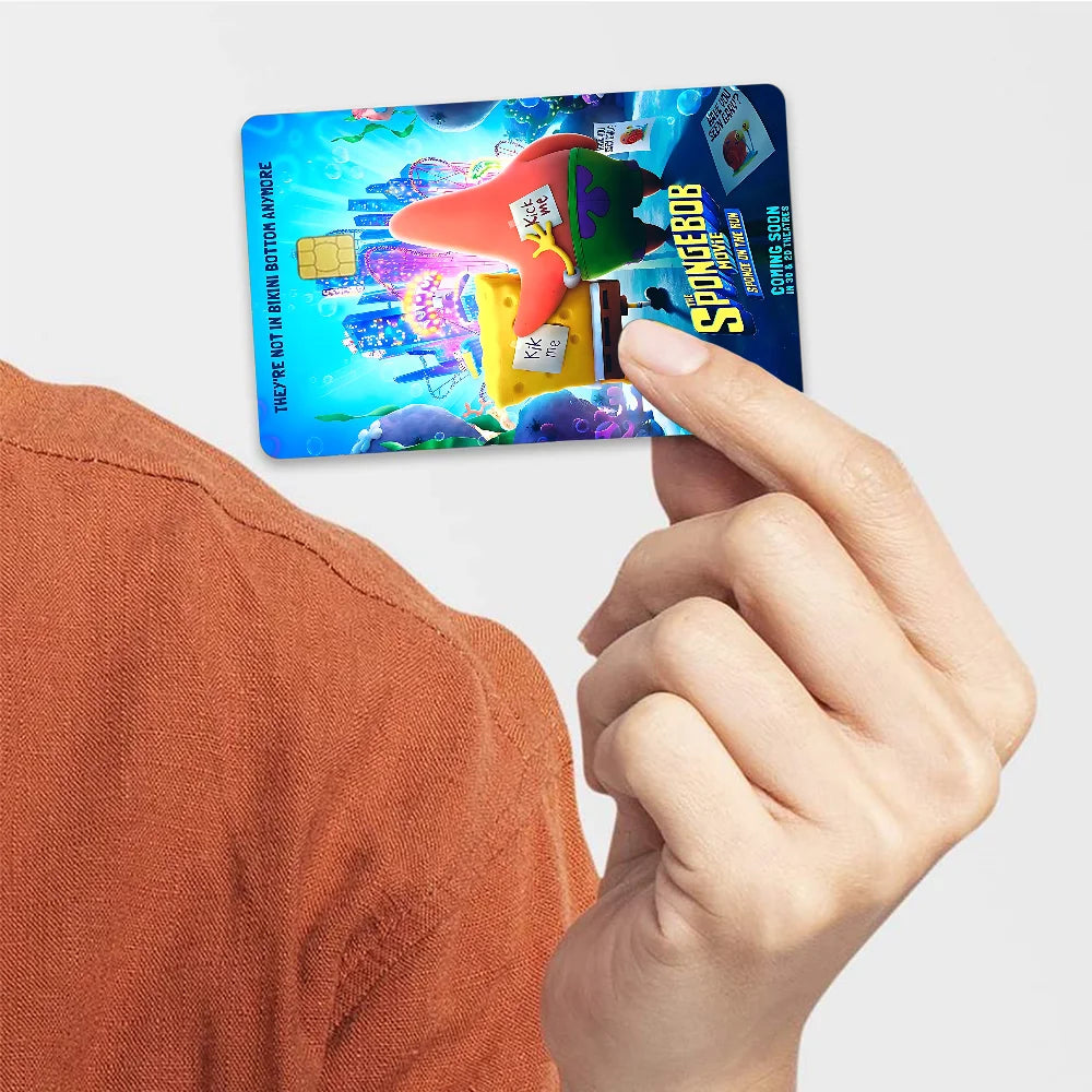 Cute SpongeBob Cartoon Game Film Cover Sticker - Image 14