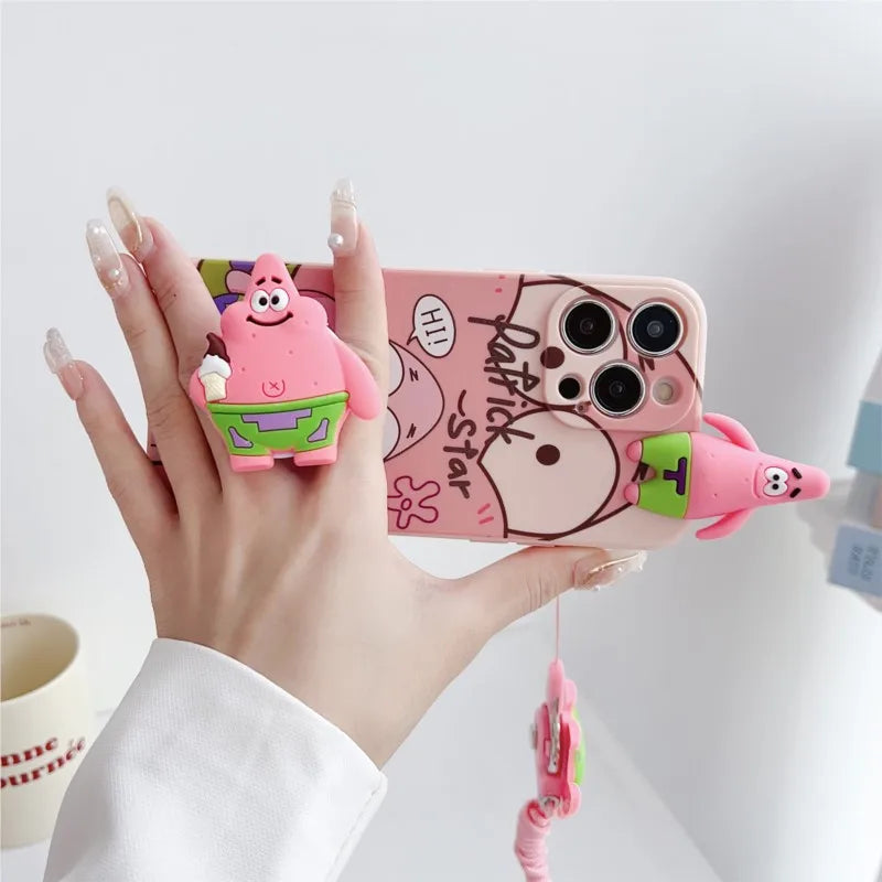 Samsung Galaxy Silicone Soft Case with Holder Rope - Image 2