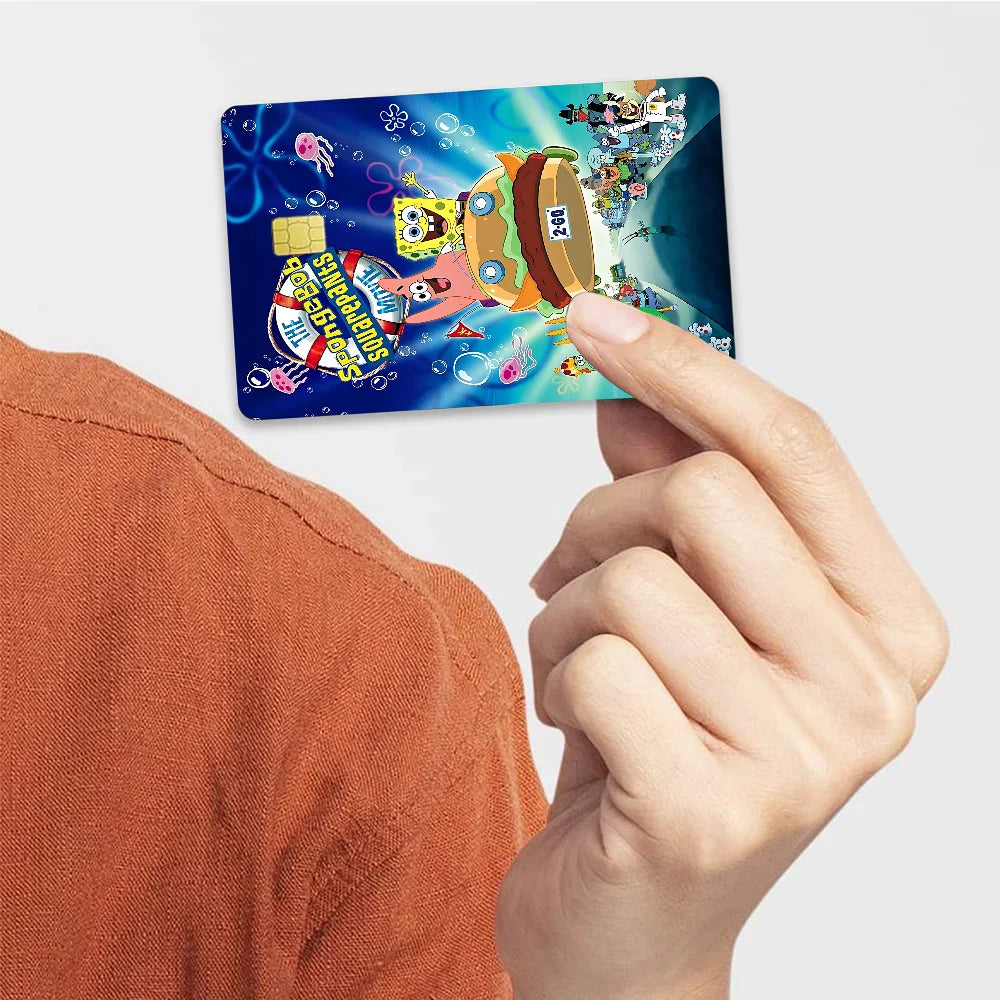 Cute SpongeBob Cartoon Game Film Cover Sticker - Image 18