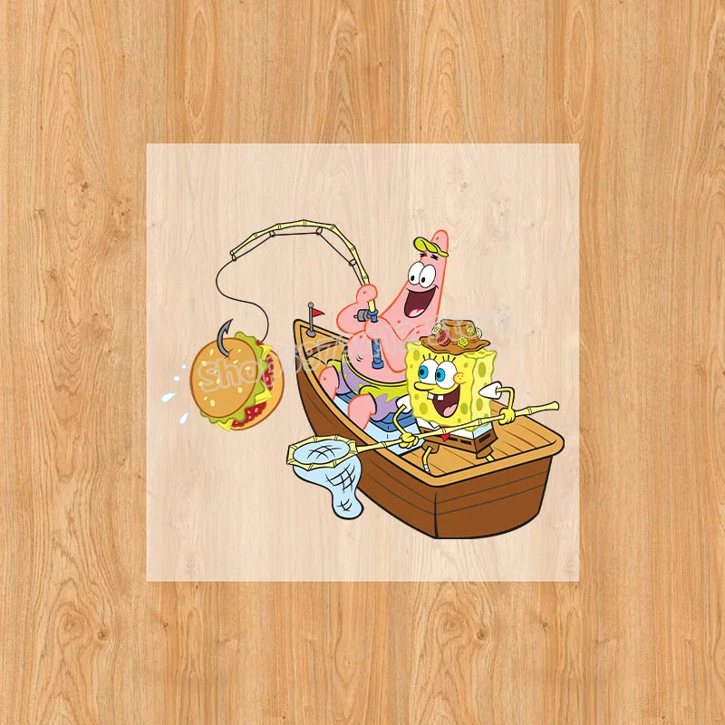 SpongeBob SquarePants Heat Transfer Stickers - Image 28