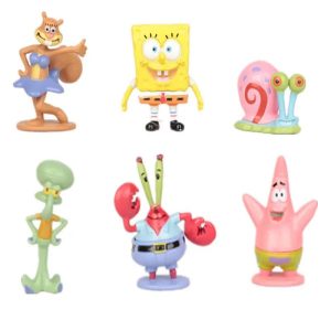 6pcs/set SpongeBob SquarePants