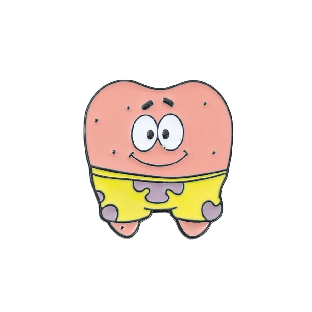 Anime SquarePants Enamel Brooch - Image 8