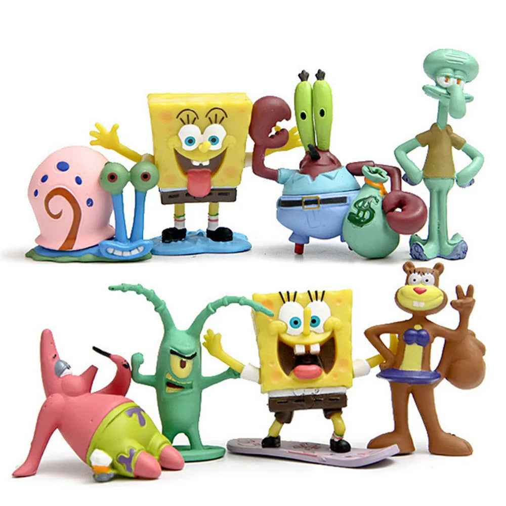 8pcs/set SpongeBob SquarePants - Image 6