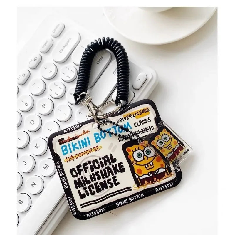 SpongeBob Card Holder Keychain - Image 3