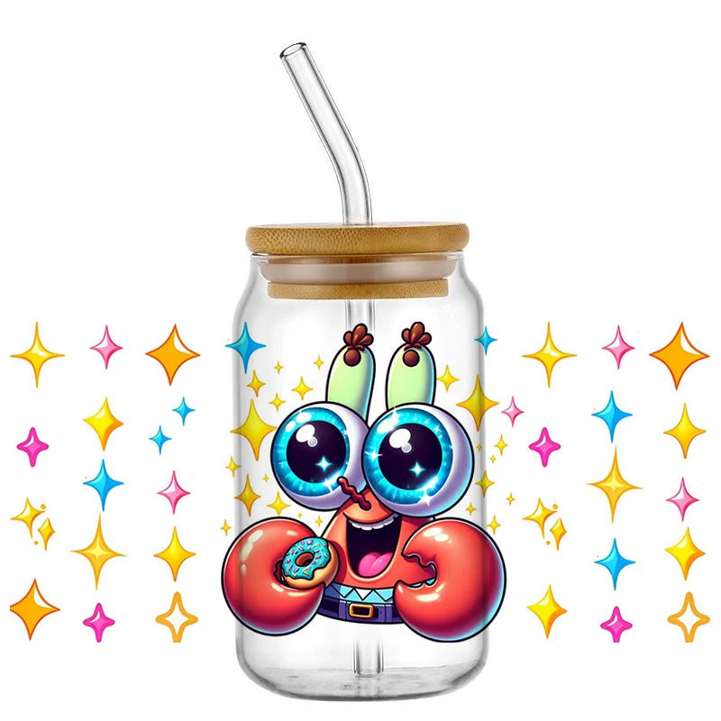 Miniso SpongeBob Cartoon UV DTF Wrap - Image 2