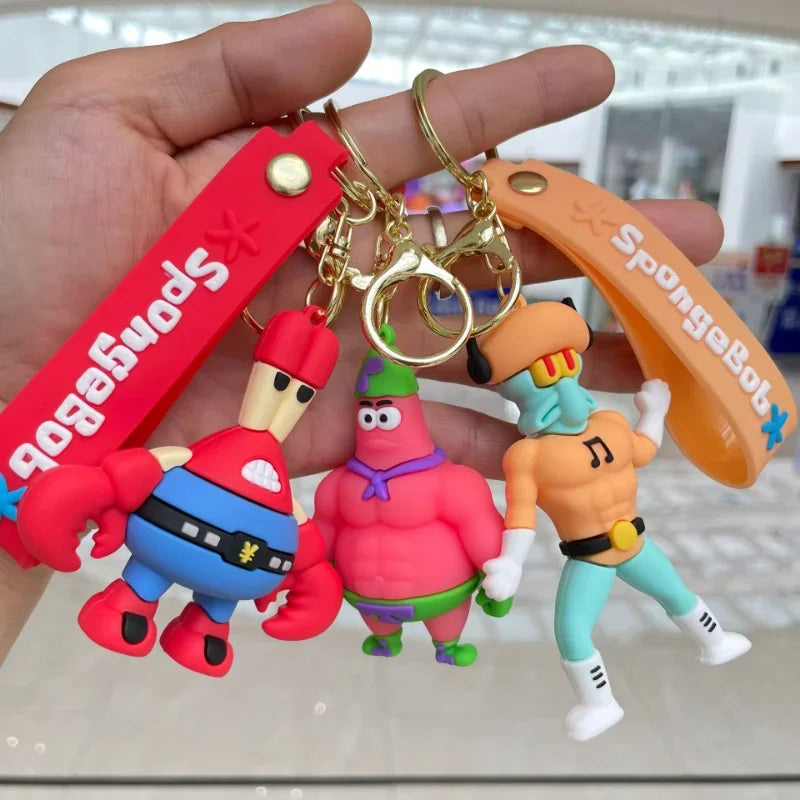 SpongeBob & Friends Funny Muscle Dolls Keychains - Image 3