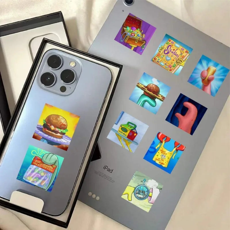 59PCS SpongeBob SquarePants Patrick Star Stickers - Image 5