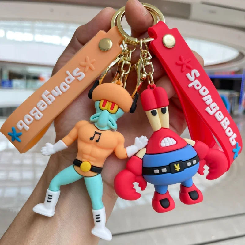 SpongeBob & Friends Funny Muscle Dolls Keychains - Image 5