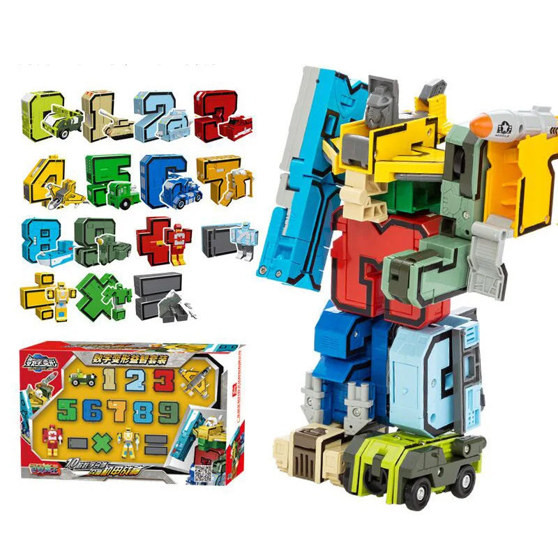 With Box Assemble Number Robots - Image 2