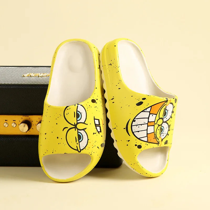 SpongeBob Cartoon Slippers – Cute Cosplay Summer Soft - Image 5
