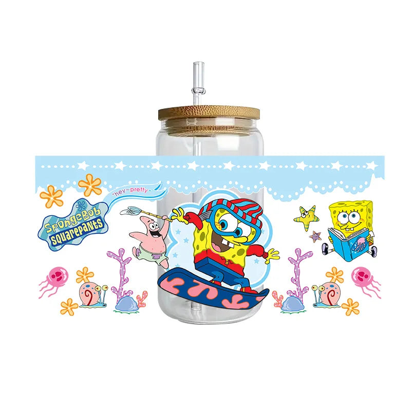 Miniso SpongeBob UV DTF 3D Crystal Stickers - Image 10