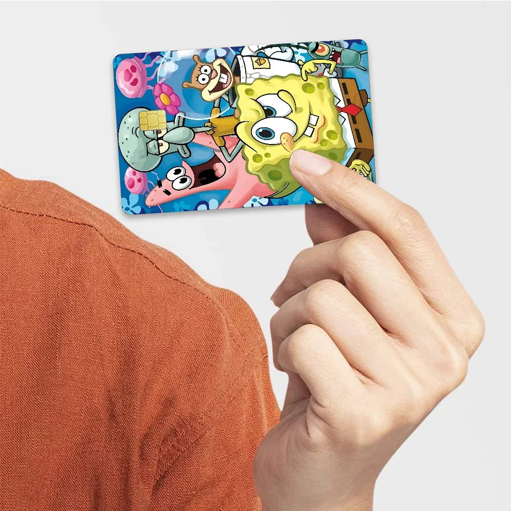 Cute SpongeBob Cartoon Game Film Cover Sticker - Image 8