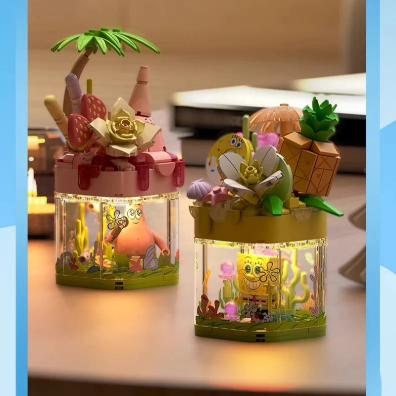 New SpongeBob SquarePants Cosy Night Light Building Blocks - Image 6