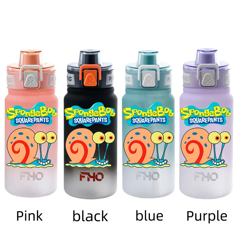 750ml SpongeBob Patrick Star Fitness Sports Water Bottle - Image 2