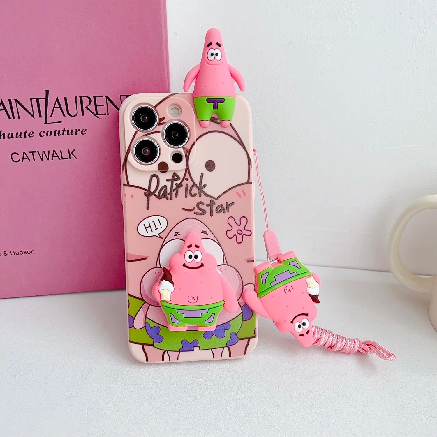 Samsung Galaxy Silicone Soft Case with Holder Rope - Image 9