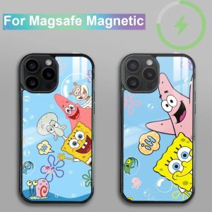 artoon S-SpongeBob Magnetic Phone Case