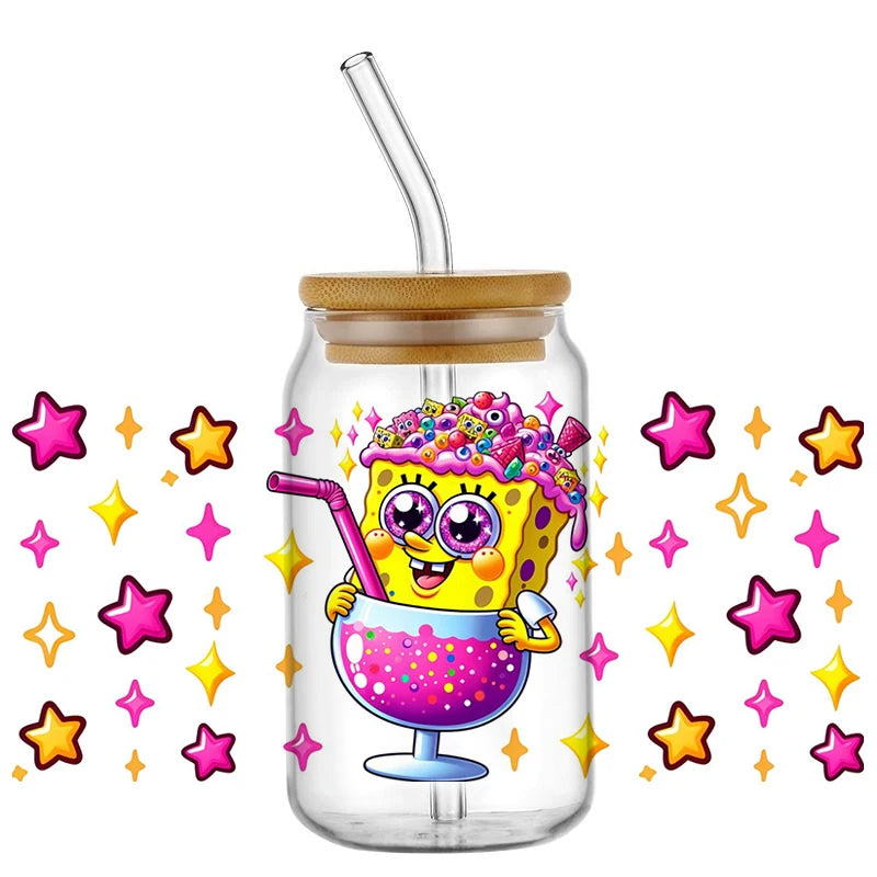 Miniso SpongeBob Cartoon UV DTF Wrap - Image 20
