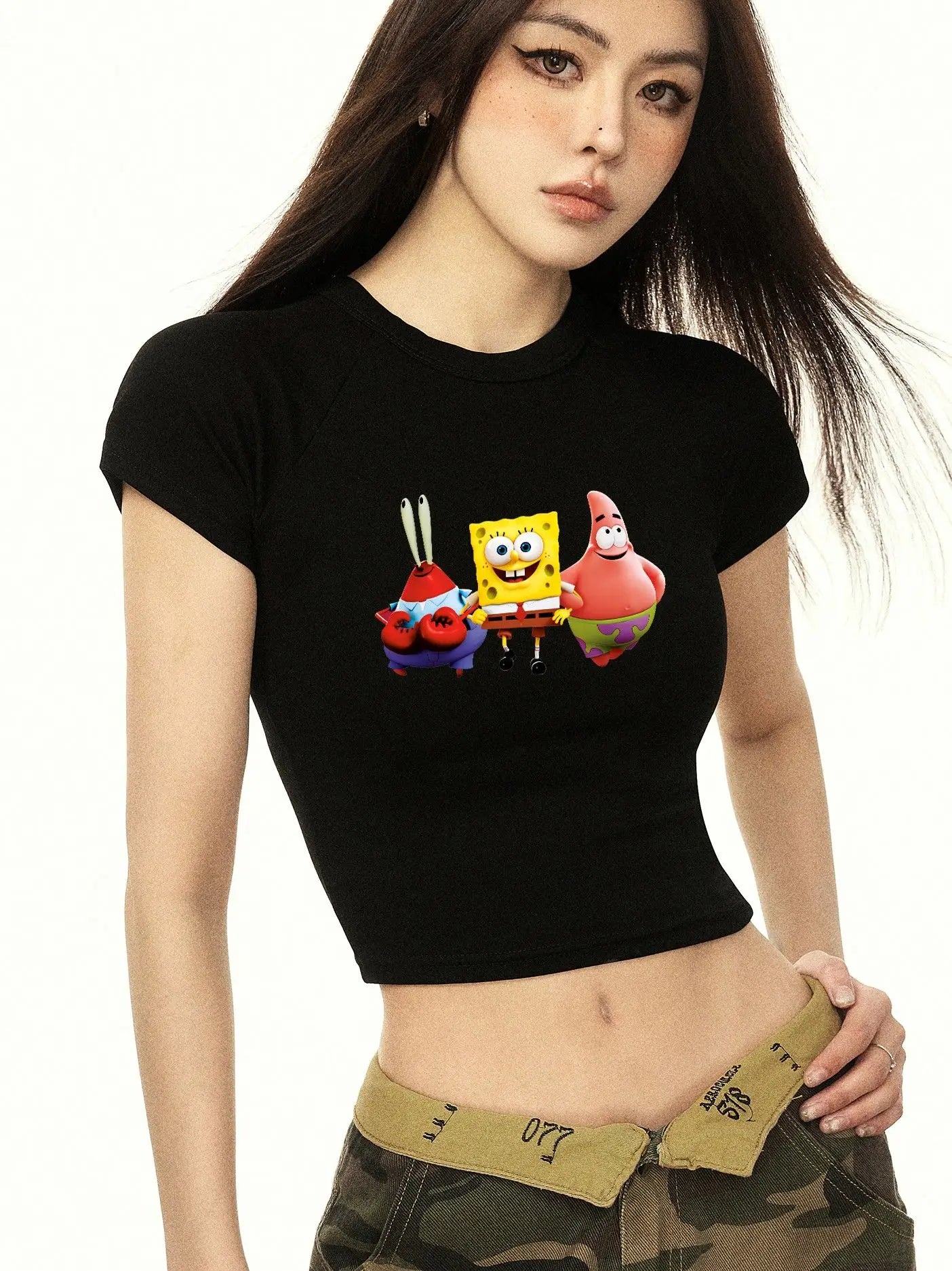 SpongeBob SquarePants Patrick Star Women’s T-Shirt - Image 4