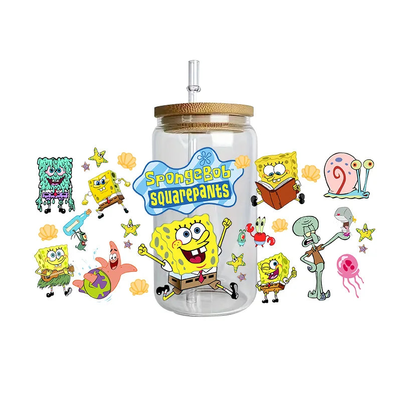 Miniso SpongeBob UV DTF 3D Crystal Stickers - Image 14